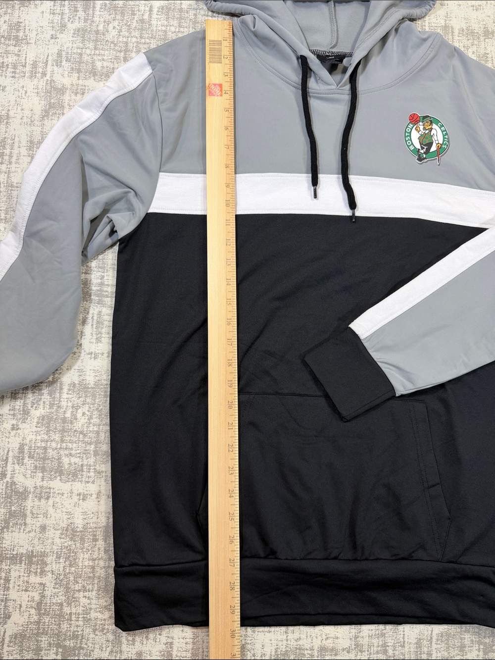 NBA Boston Celtics Pullover Performance Hoodie Size XL 29.5x22 - Picture 5 of 11